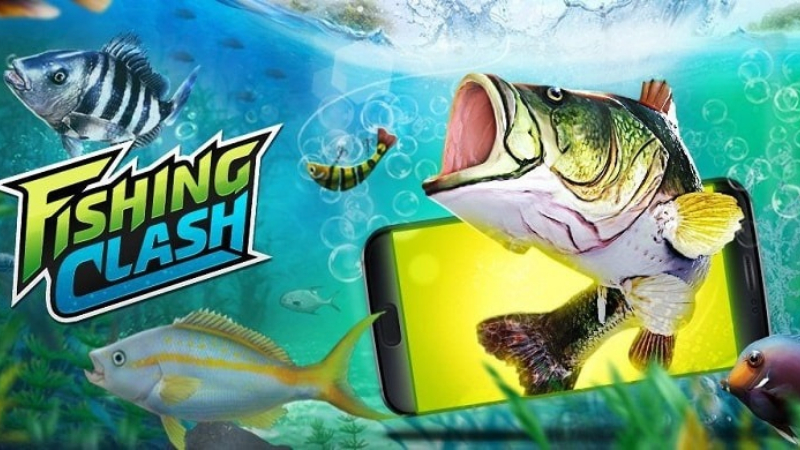 Hack Fishing Clash với khung cảnh ngư trường và hoạt động câu cá