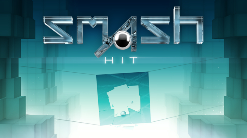 Smash Hit MOD APK với bi thép phá kính trong không gian tương lai